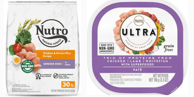 alimento para perros Nutro